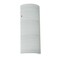 Besa Lighting Torre 14 Wall Sconce, Chalk, Polished Nickel Cap Finish, 1x8W LED 8192KR-LED-PN - alternate 1